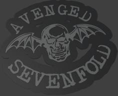 Avenged Sevenfold Logo 3D Printer Model