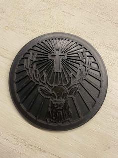 Posavasos Jagermeister 3D Printer Model