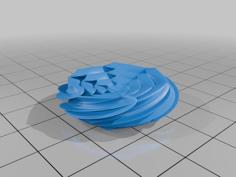 Twisted Ashtray 3D Printer Model