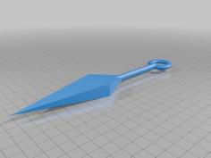 Kunai Knife Naruto 3D Printer Model