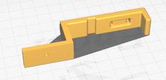 Trådfri LED Driver Screw Under Mount 3D Printer Model