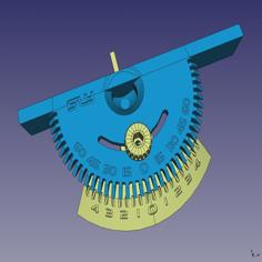 SLy Angle Miter Gauge 3D Printer Model