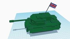 Heavy Tank 3D Printer Model