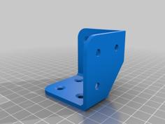 Corner Bracket – 50 X 50 X 50mm 3D Printer Model