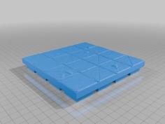 Basic Hero Quest Room D2 (Dungeon Blocks Compatible) 3D Printer Model