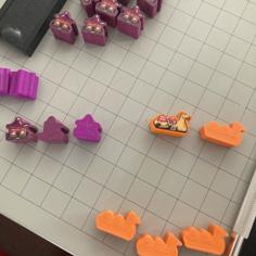 The Voyages Of Marco Polo Meeples 3D Printer Model