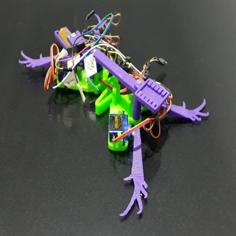 Quadruped Robot 3D Printer Model