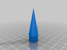 Parametric Conical Nose Cone 3D Printer Model