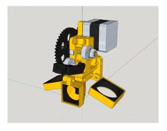 Wade L3K Extruder (prusa I3) Compatible Filament Flexible By Skarab (JHead – Hexagon – E3DV6 – Aluhotend V7 Et AllinOne Compatible) 3D Printer Model