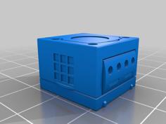 GameCube Keycap 3D Printer Model