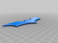 Batarang 3D Printer Model