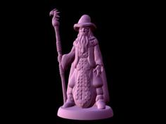 Wizard (18mm Scale) 3D Printer Model