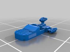 1999 Luke’s Landspeeder L3go Compatible (#7110) 3D Printer Model