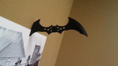 Batarang Push Pin 3D Printer Model