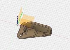 Bl Touch Mount For H2 V2S 3D Printer Model