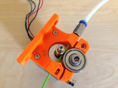 Compact Bowden Extruder, Direct Drive 1.75mm 3D Printer Model