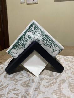 Triangular Napkin Holder 3D Printer Model