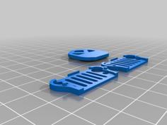 Jeep Grille Key Cap – Remix 3D Printer Model