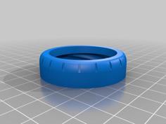 Mini Threaded Hoop 3D Printer Model