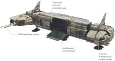 Resistance Transport The Force Awakens (x-wing) Ver 0.6 3D Printer Model