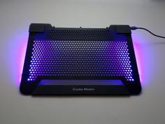 RGB Underglow For CoolerMaster Notepal U2 Laptop Stand 3D Printer Model