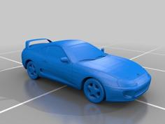 Toyota Supra 3D Printer Model