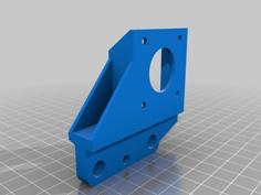 Modified Speed Mount With Pancake Motor 3D Printer Model