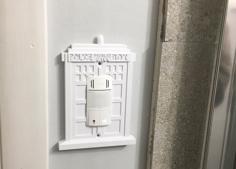 TARDIS Switch/outlet Cover 3D Printer Model