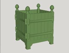 Versailles Orangerie Style Planter (yet Another) Château De Versailles Tree-box 3D Printer Model