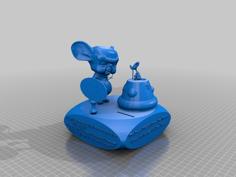 Pinky And The Brain Bank 3D Printer Model