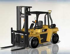 Caterpillar DP70 Forklift 3D Professional 3D Printer Model