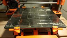 Clip Glass Prusa MK2 3D Printer Model