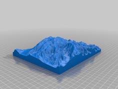 Mount McKinley 3D Printer Model