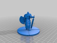 Pursuer From Dark Souls 3D Printer Model