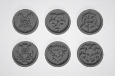 Necromunda Tokens – Clan Houses 3D Printer Model