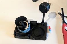 Aeropress Organizer Station Split Version 3D Printer Model