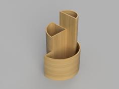 Modern Bamboo Planter 3D Printer Model