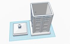 Doctor Who Box 3D Printer Model