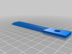 Gravity Comb (with Switchable Blades) 3D Printer Model