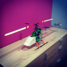 Open Source 450 Rc Helicopter 3D Printer Model