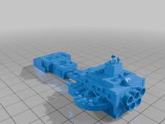 Space Ship 3D Printer Model