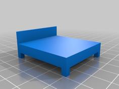 King Bed (US And Canada Size) 3D Printer Model