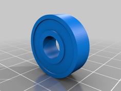 RollerBlade Wheel 3D Printer Model