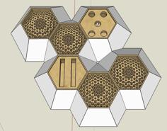 Bee Hotel 3D Printer Model