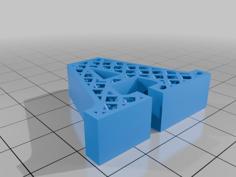 Lattice/Porous Alphabet ‘Aa’ 3D Printer Model