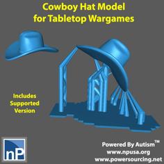 Modern Marvels – Cowboy Hat 3D Printer Model