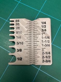 Imperial Screw Gauge 3D Printer Model