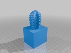 Fake Cactus 3D Printer Model