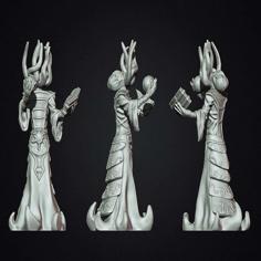 DnD Miniature Illithid Mindflayer Monster Remake 3D Printer Model