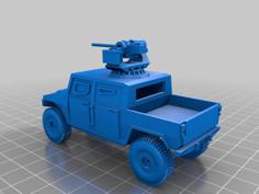 Vehicle Vamtac Humvee All Terrain 3D Printer Model